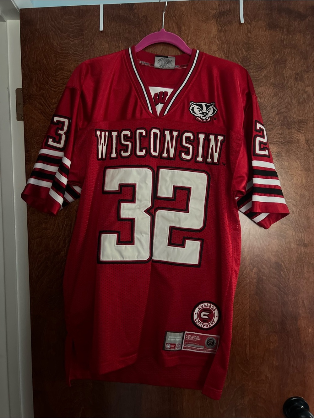 Colosseum‎ Red Wisconsin Badgers Football Jersey men’s size S